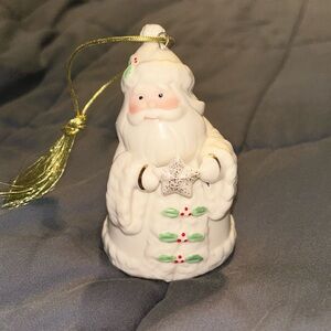 Lenox Holiday Cheer Santa Ornament Christmas